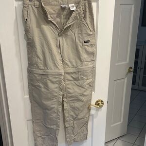 Women's Tan Cargo Camping/Hiking Pants